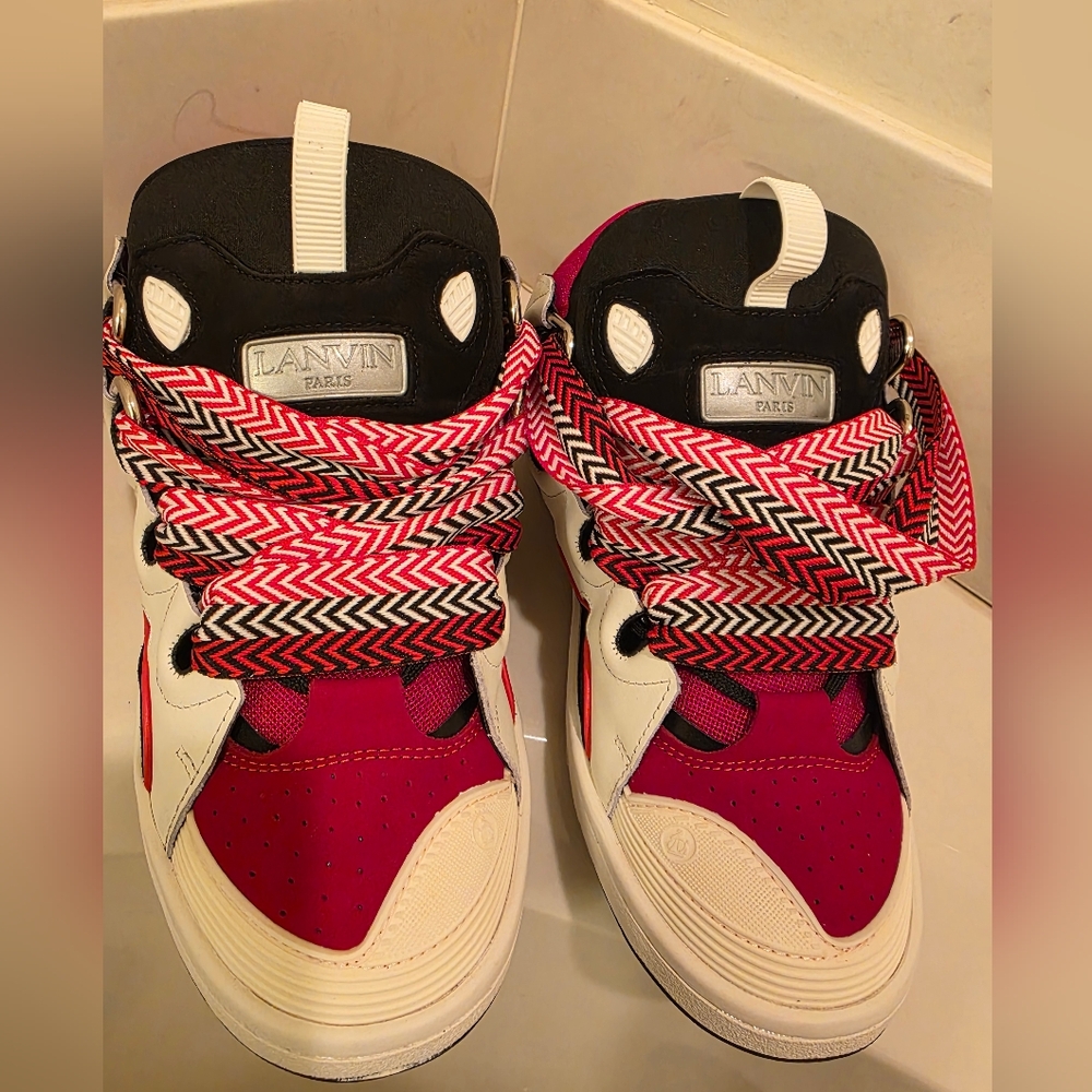 Lanvin Curb Sneakers Men Size 11 EU 44 - Picture 2 of 7
